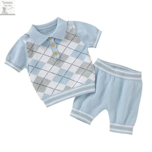 Tweedelige Set met Leuke Prints - Lonzaro Kids