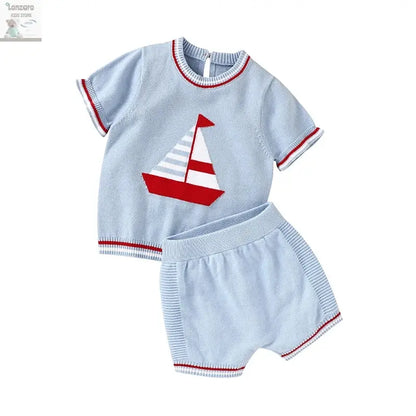 Tweedelige Set met Leuke Prints - Lonzaro Kids
