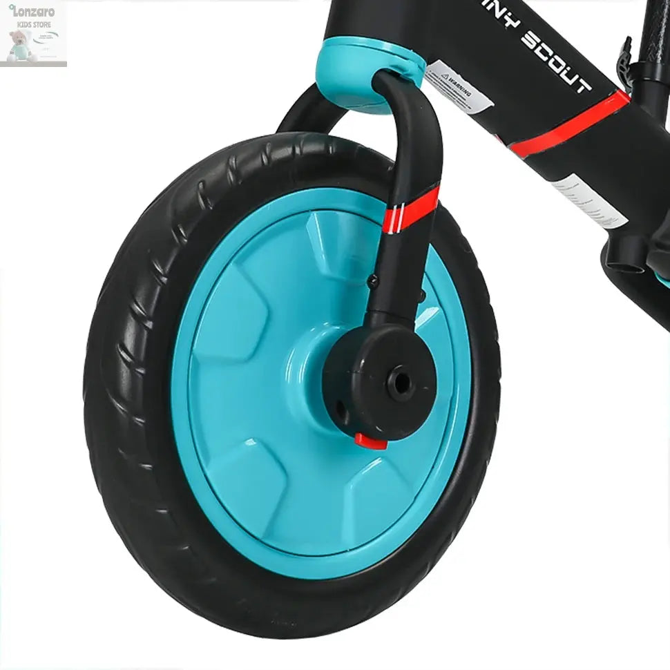 UBRAVOO Fit 'n Joy Beginner Toddler Training Bicycle for Boys Girls 2-4, 4-in-1 Kids Balance Bike with Pedals & Training Wheels Lonzaro Kids