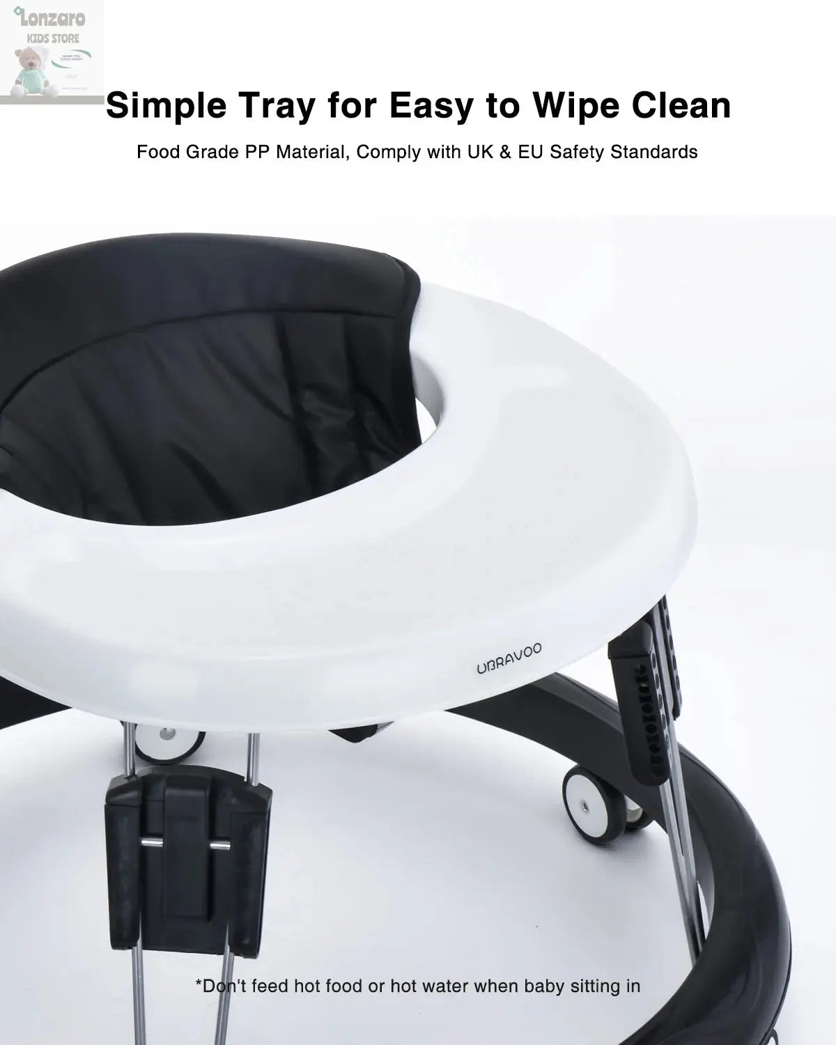 UBRAVOO Flexibele Baby Loopfiets met Wielen Lonzaro Kids