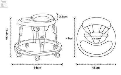 UBRAVOO Flexibele Baby Loopfiets met Wielen Lonzaro Kids