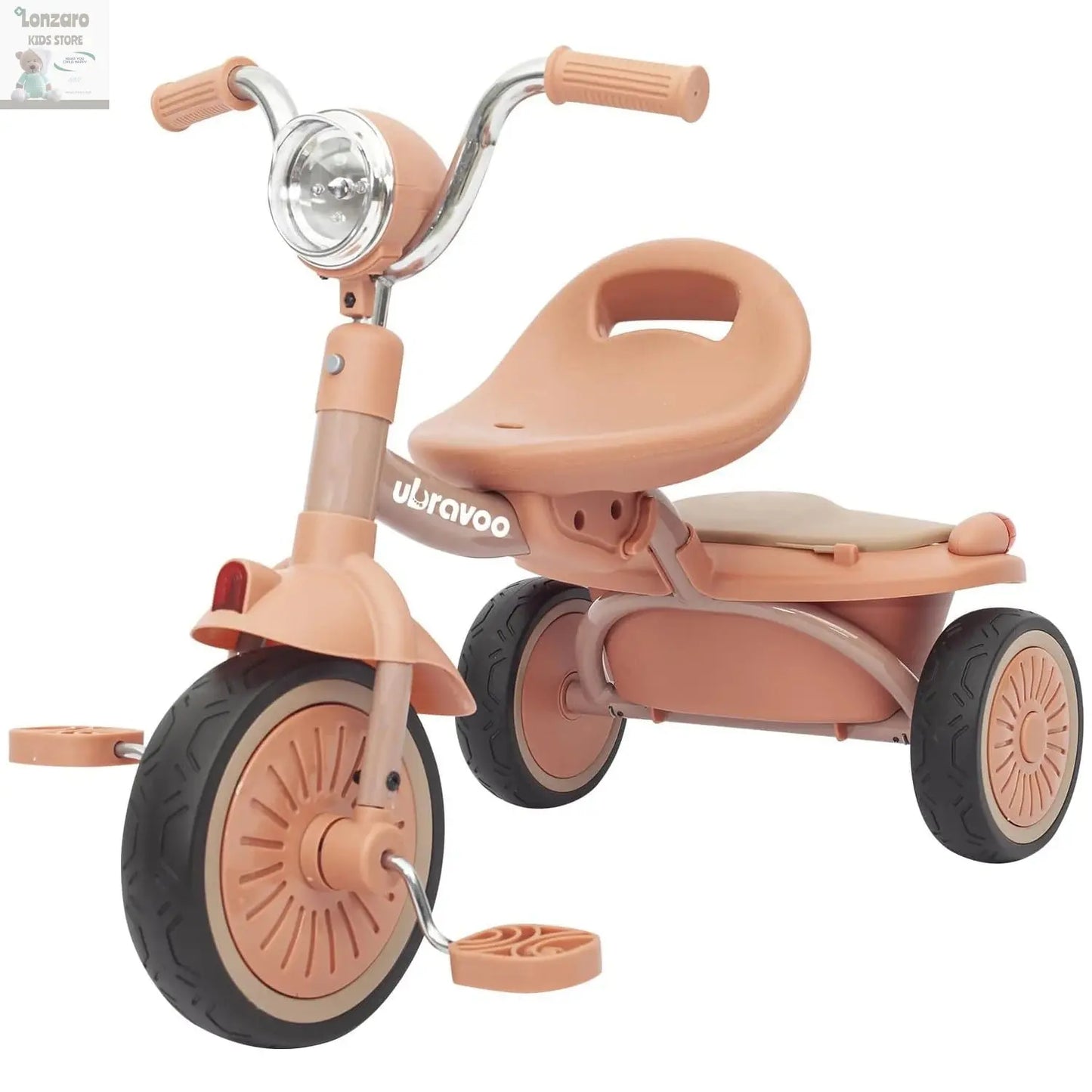 UBRAVOO Vouwbare Trike met Verlichting en Schokdemping Lonzaro Kids