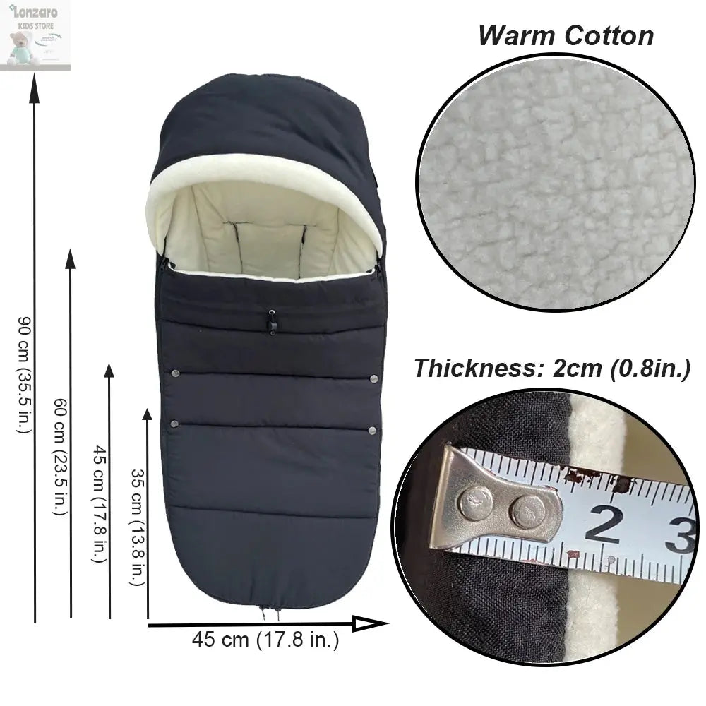 Voetenzak  Baby’s Comfort en Warm - Lonzaro Kids