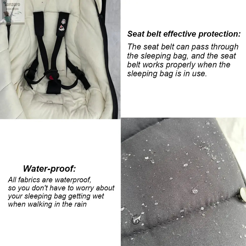 Voetenzak  Baby’s Comfort en Warm - Lonzaro Kids