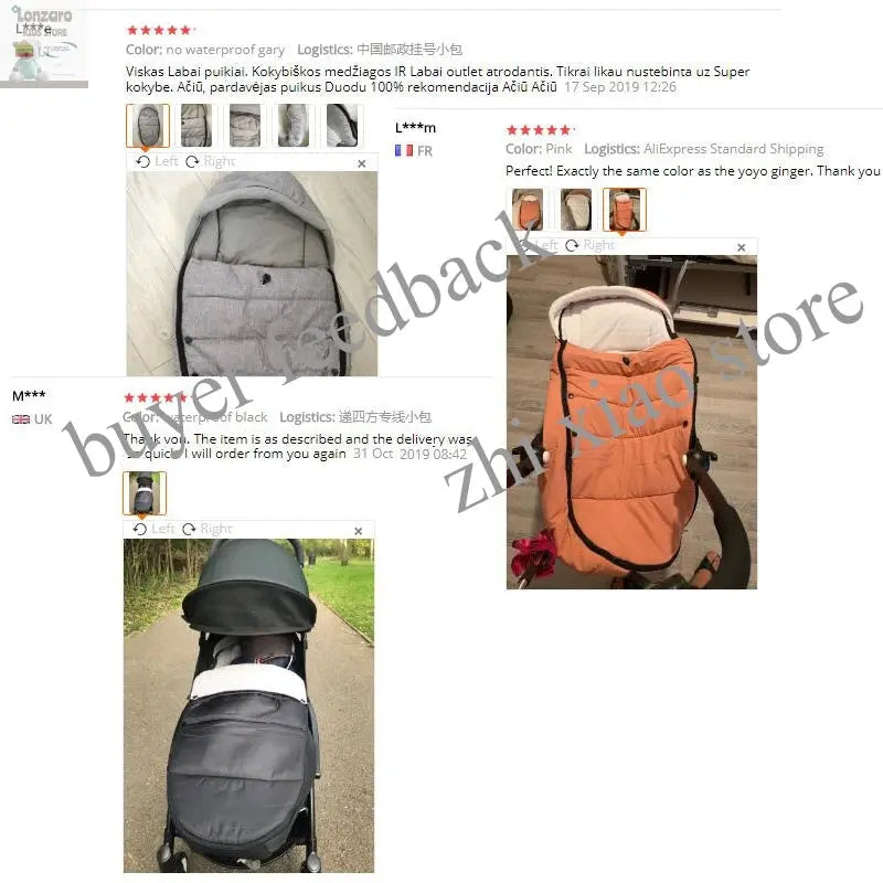 Voetenzak  Baby’s Comfort en Warm - Lonzaro Kids