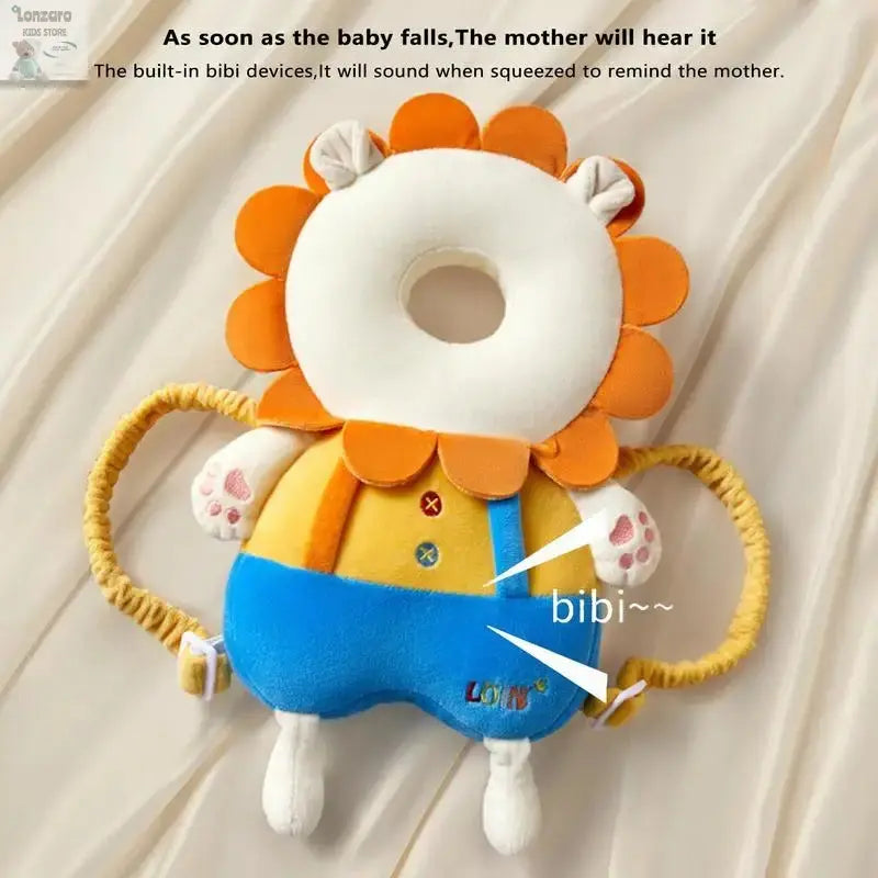 Kussen Rugzak voor Baby's - Valbescherming Dierenvorm - Lonzaro Kids