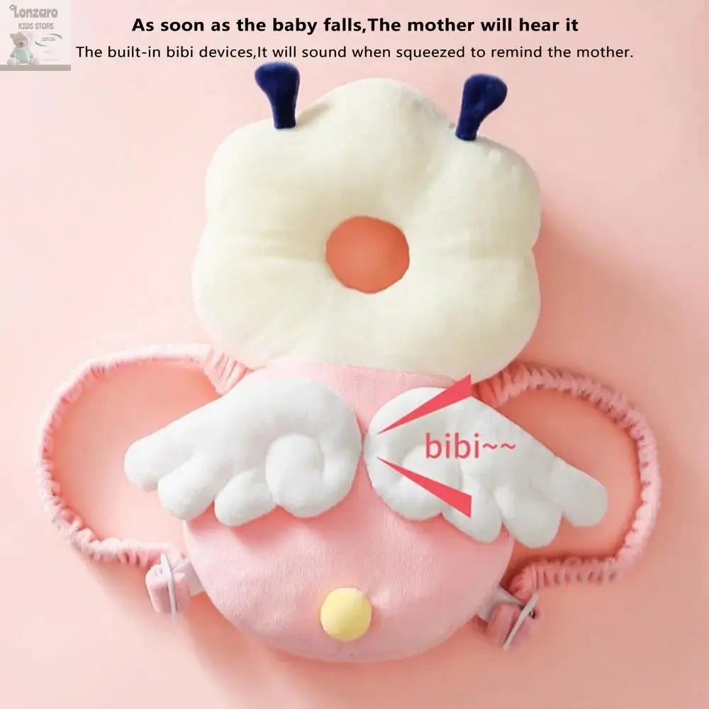 Kussen Rugzak voor Baby's - Valbescherming Dierenvorm - Lonzaro Kids