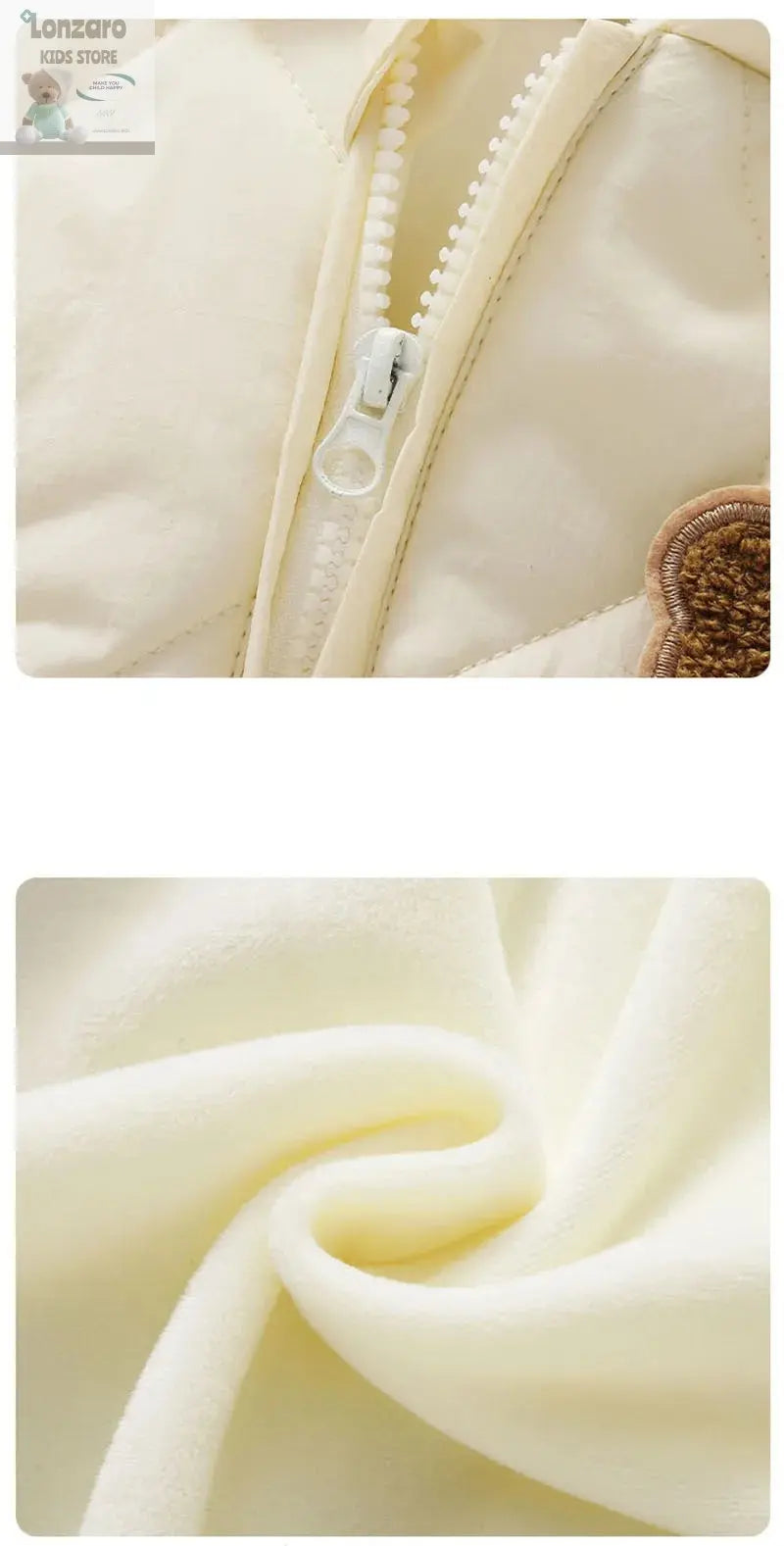 Winter Cartoon Baby Romper met Capuchon - Lonzaro Kids