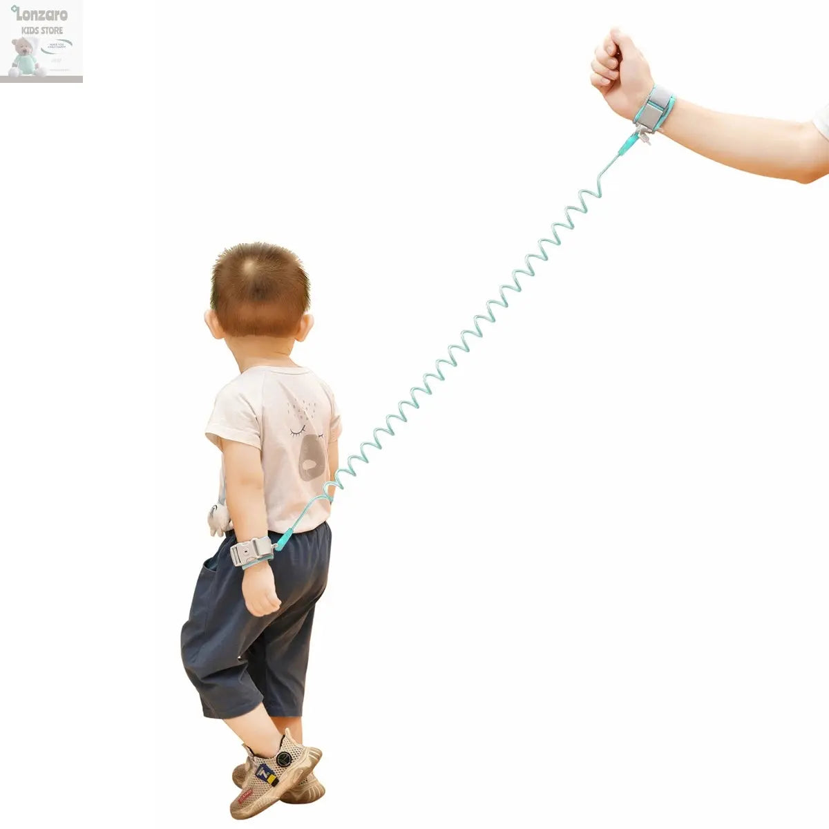 With keylock 2m anti go fumble bracelet childrens bracelet safety rope baby bracelet anti lose outdoor bracelet Traction rope Lonzaro Kids