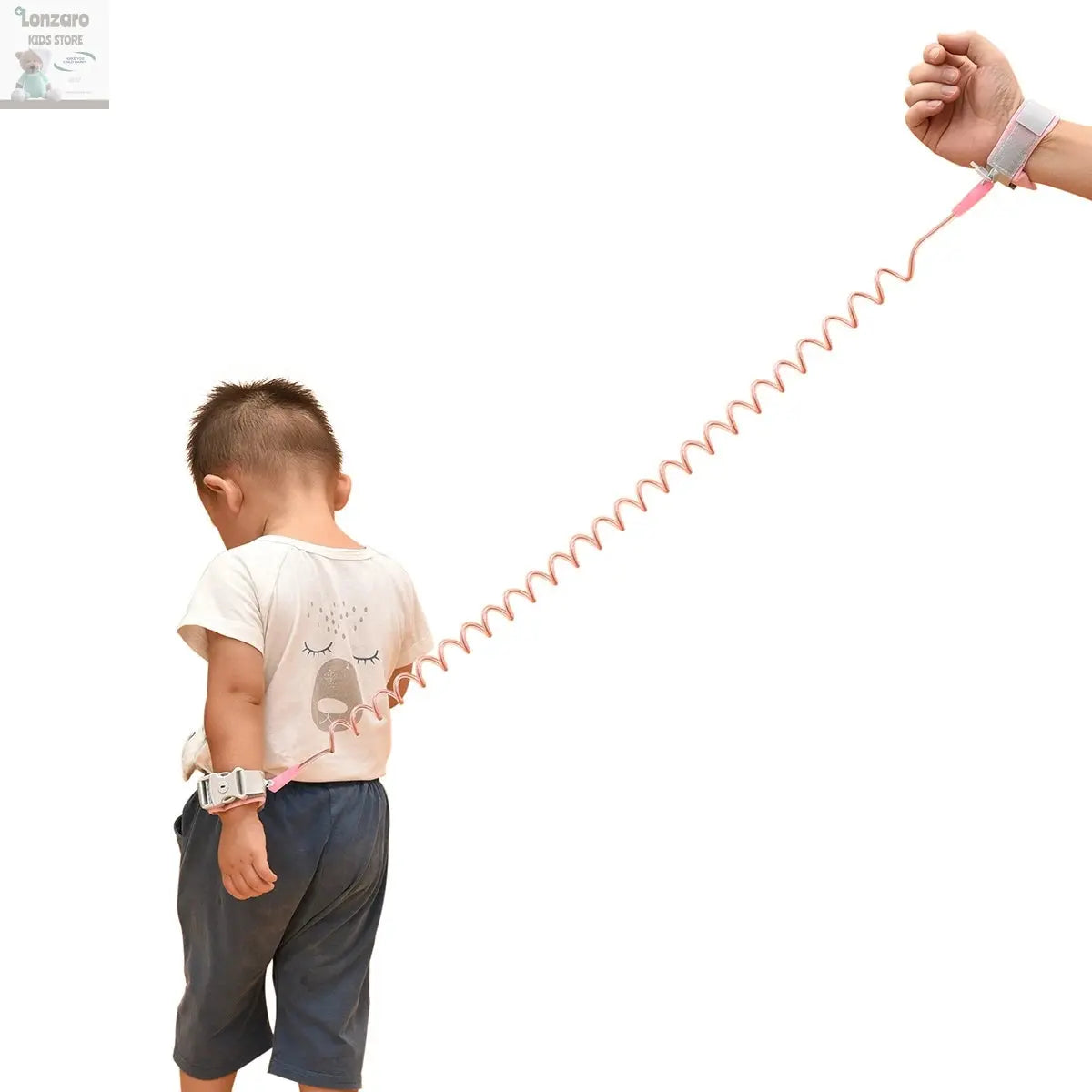 With keylock 2m anti go fumble bracelet childrens bracelet safety rope baby bracelet anti lose outdoor bracelet Traction rope Lonzaro Kids