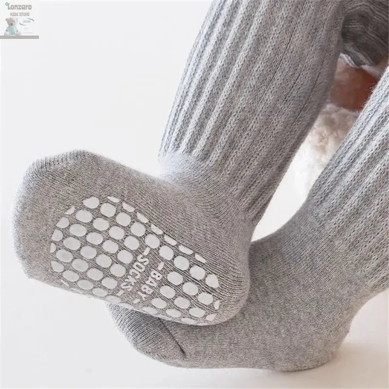 Zachte Antislip Kniesokken voor Baby's 0-4Y Lonzaro Kids
