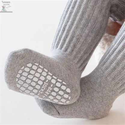 Zachte Antislip Kniesokken voor Baby's 0-4Y Lonzaro Kids