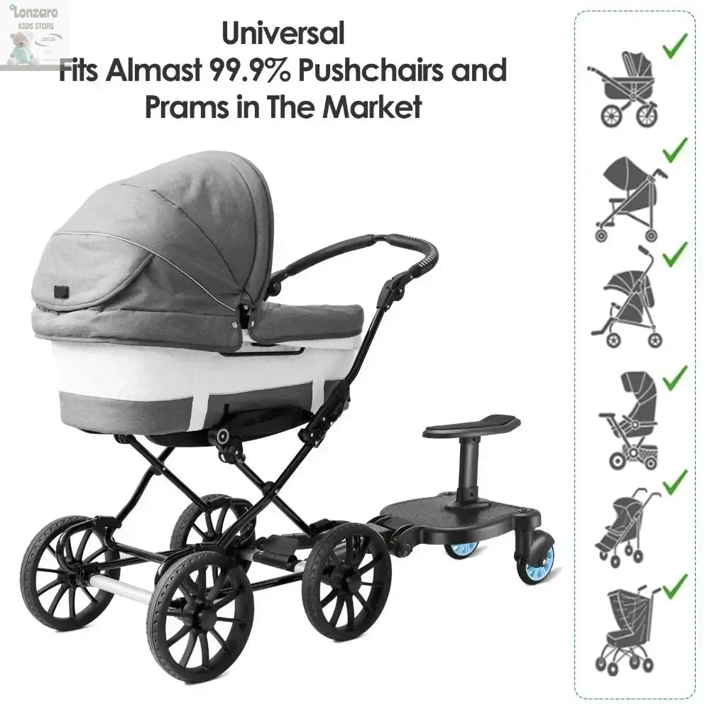 kinderwagen stapplank Lonzaro Kids