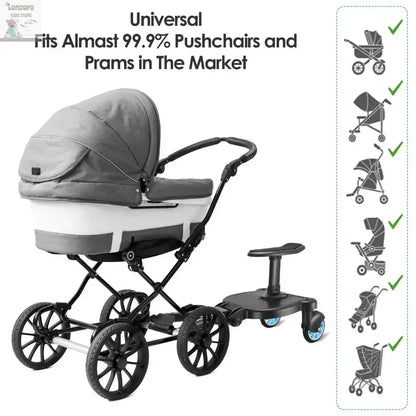 kinderwagen stapplank Lonzaro Kids