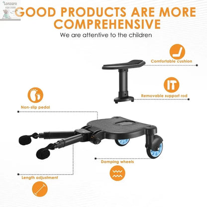 kinderwagen stapplank Lonzaro Kids