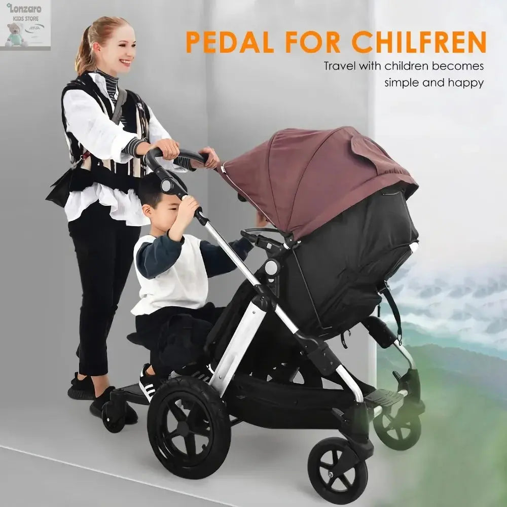 kinderwagen stapplank Lonzaro Kids
