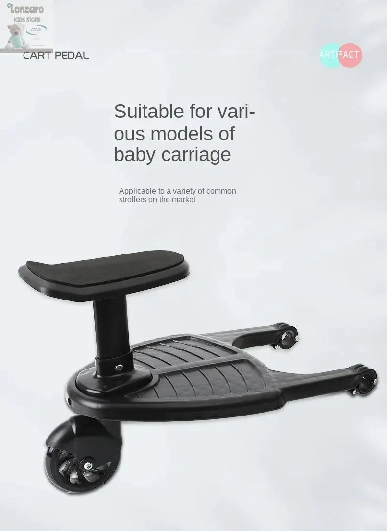 kinderwagen stapplank Lonzaro Kids